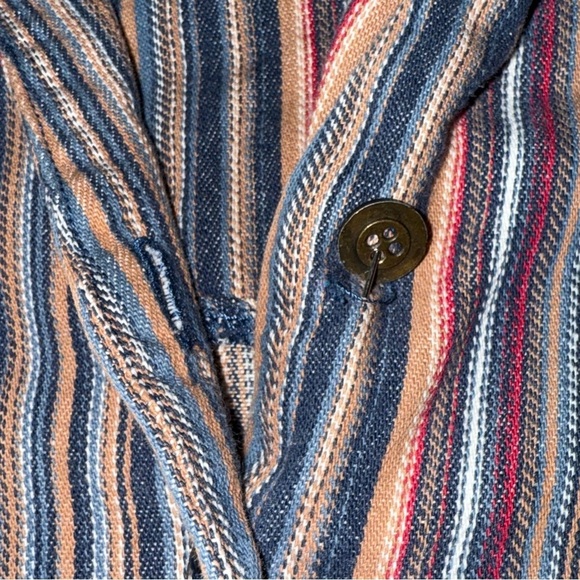 Retro Striped Button Up - Picture 2 of 3